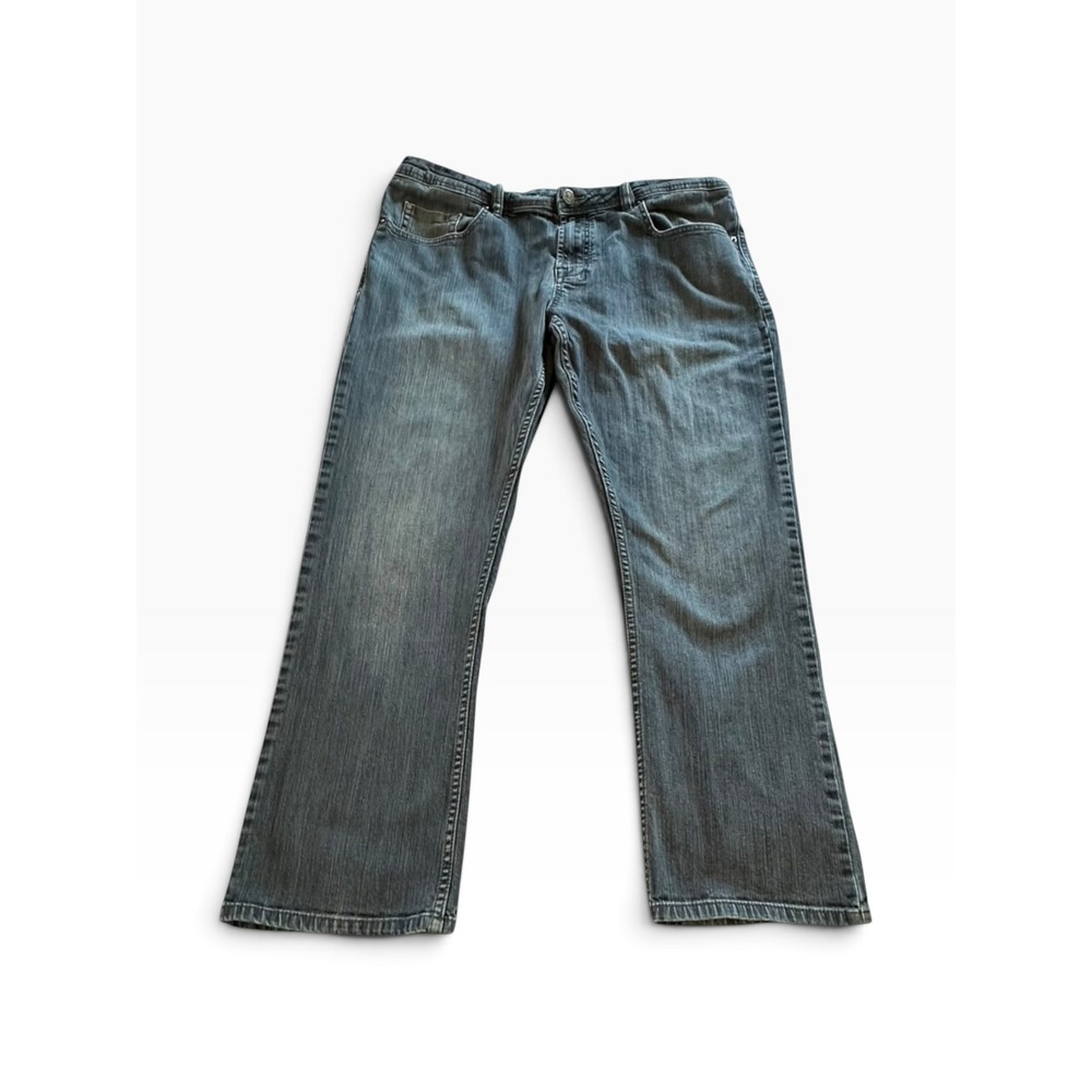 Buffalo David Bitton Driven-X Basic Jeans Mens T38x30 A37x29 Blue Straight